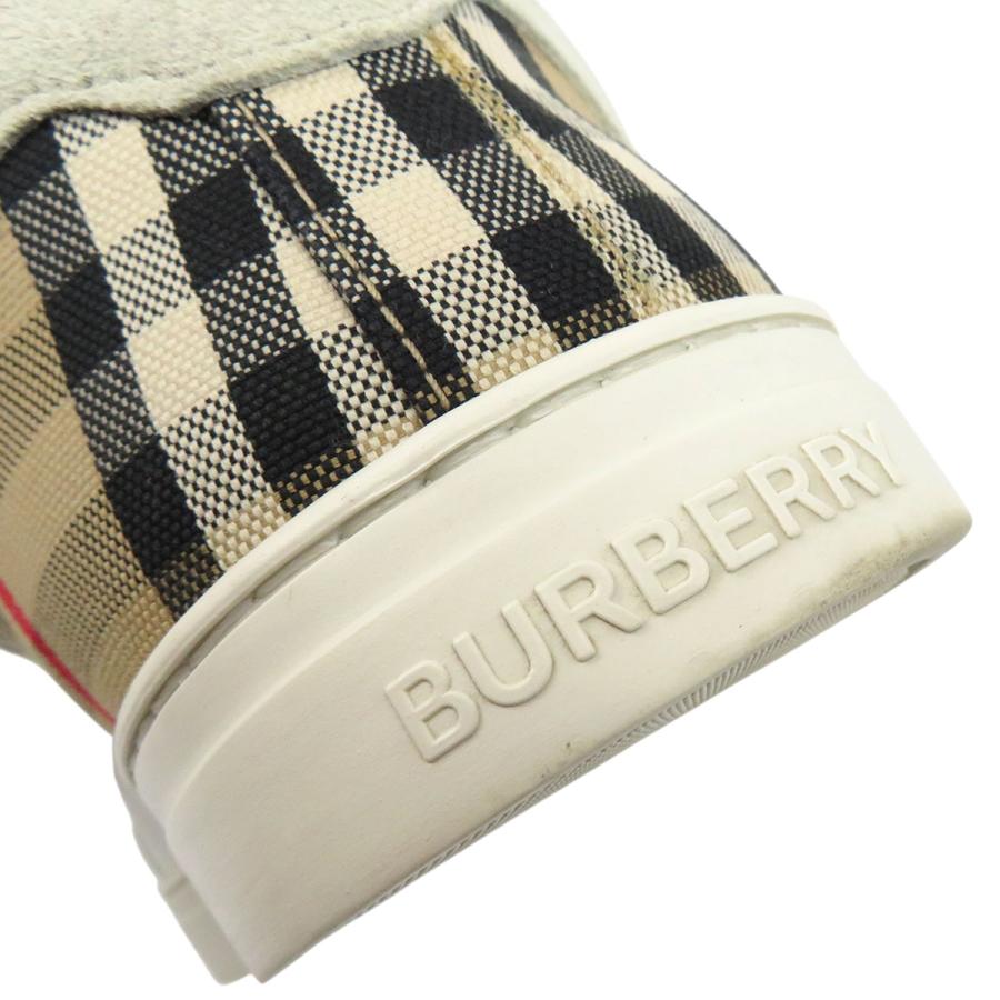 BURBERRY（バーバリー） チェック ロートップ スニーカー 8069089 