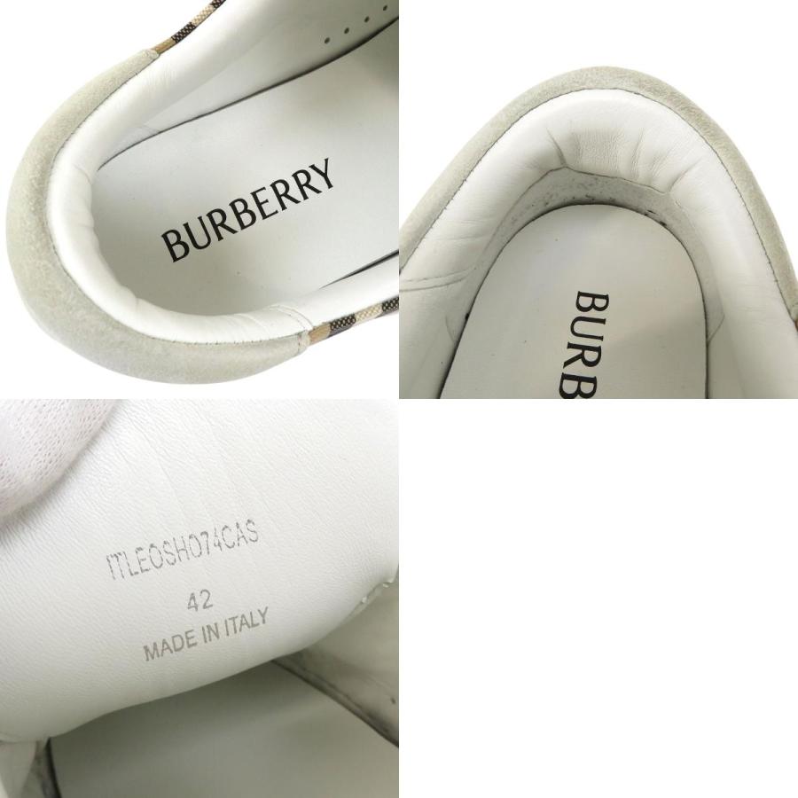 BURBERRY（バーバリー） チェック ロートップ スニーカー
