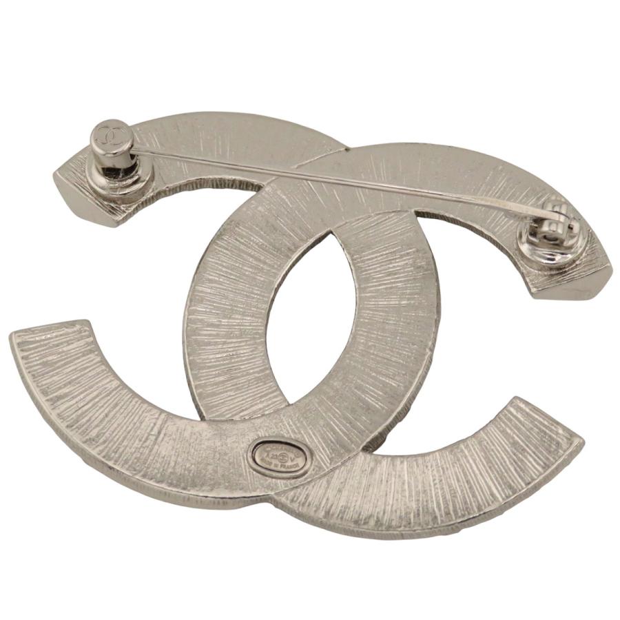 CHANEL（シャネル） ココマーク ラインストーン ブローチ メタル