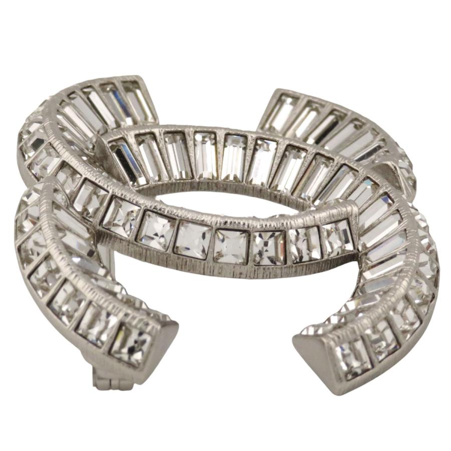 CHANEL（シャネル） ココマーク ラインストーン ブローチ メタル