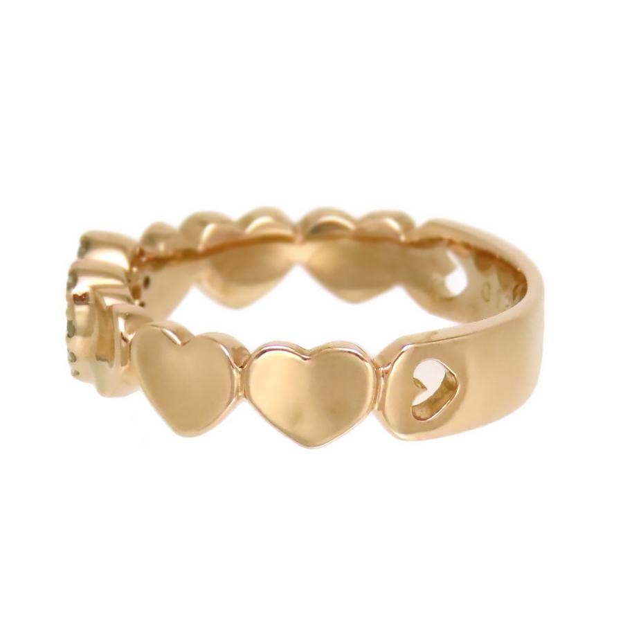 Ponte Vecchio（ポンテヴェキオ） ハート リング #11 K18 (K18PG