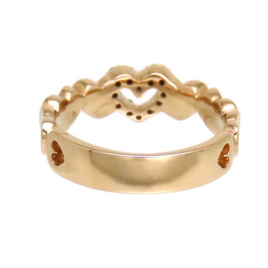 Ponte Vecchio（ポンテヴェキオ） ハート リング #11 K18 (K18PG
