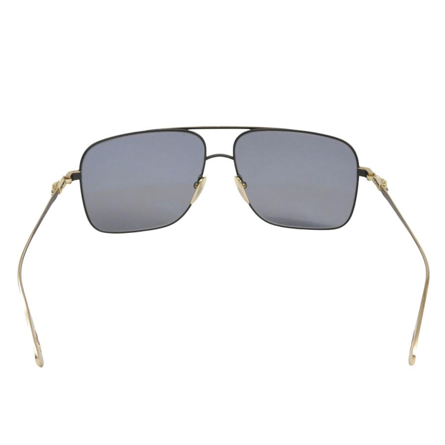 クロムハーツ STAINS VII ダガー テンプル サングラス ユニセックス ブラック ゴールド CHROME HEARTS [美品] 中古 【アパレル・小物】_4