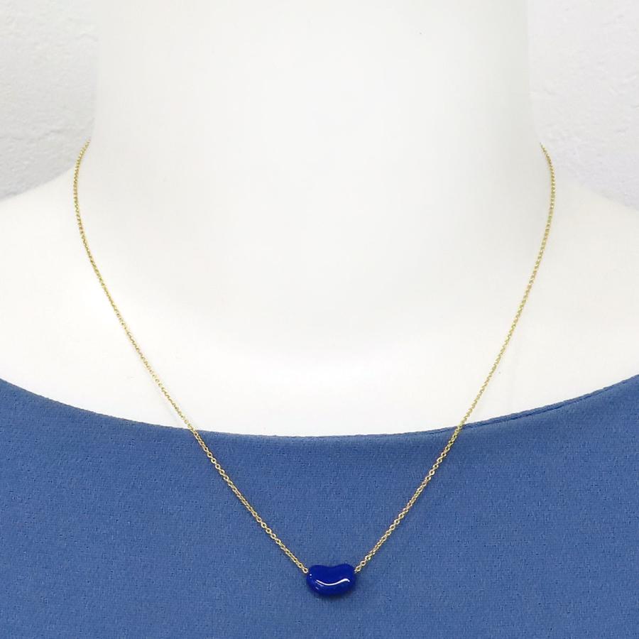 TIFFANY&Co.（ティファニー） ビーン ネックレス ラピスラズリ 750