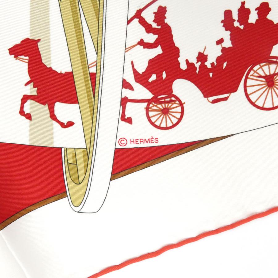 HERMES（エルメス） カレ 70 Paris Qui Roule 車輪でめぐるパリ ユニ