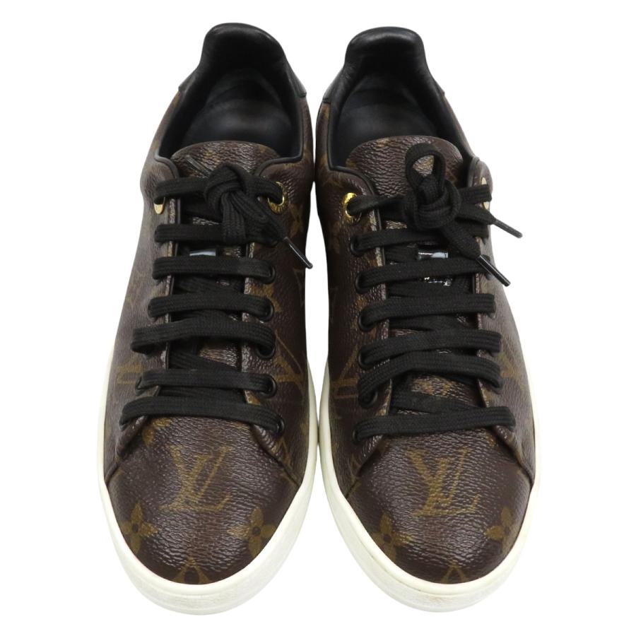 ルイヴィトン VUITTON フロントローライン　スニーカー モノグラム 36 LOUIS VUITTON（ルイ・ヴィトン） フロントロー ライン モノグラム