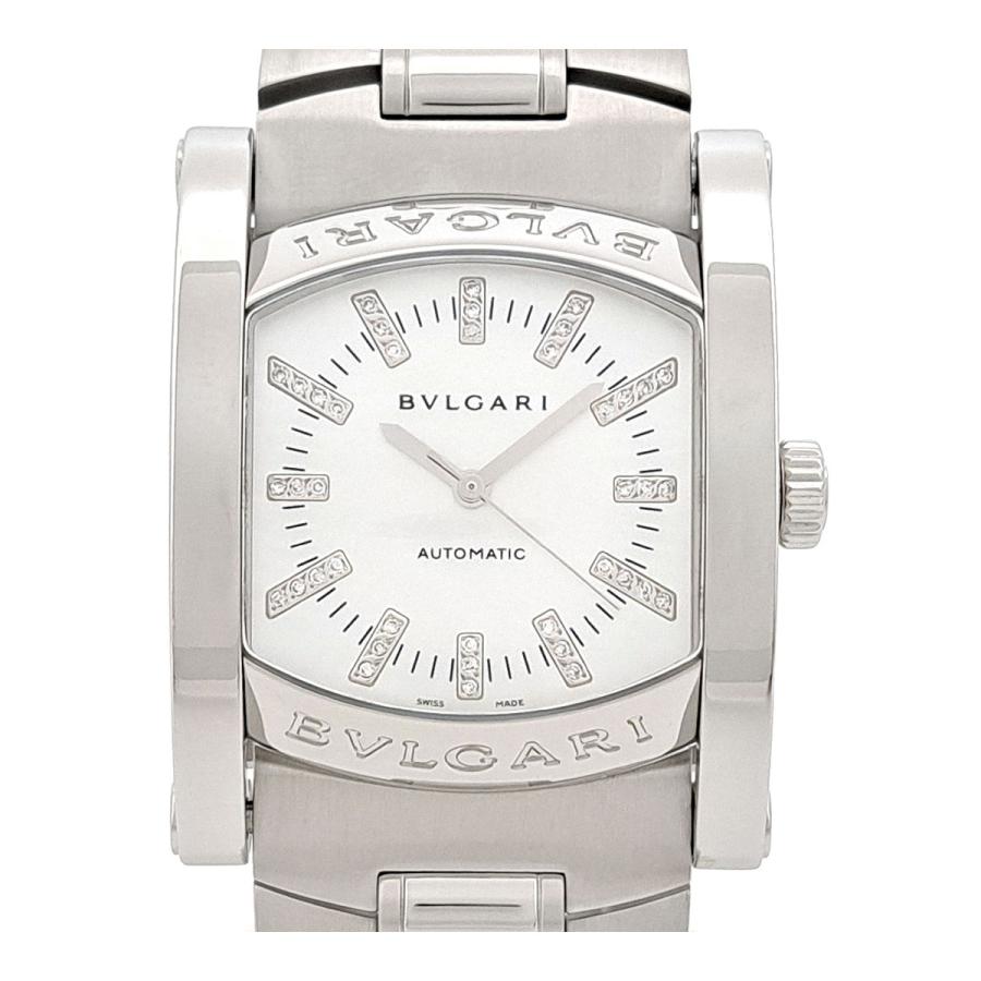 【稼働品】ブルガリ アショーマ 自動巻き 腕時計 AA44S メンズ BVLGARI（ブルガリ） アショーマ ダイヤモンドインデックス AA44S 自動