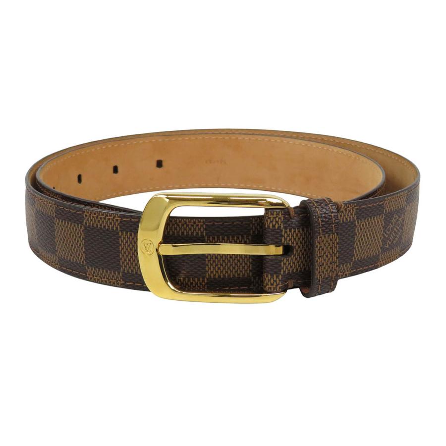 LOUIS VUITTON（ルイ・ヴィトン） ダミエ レザー ベルト 30MM 85/34