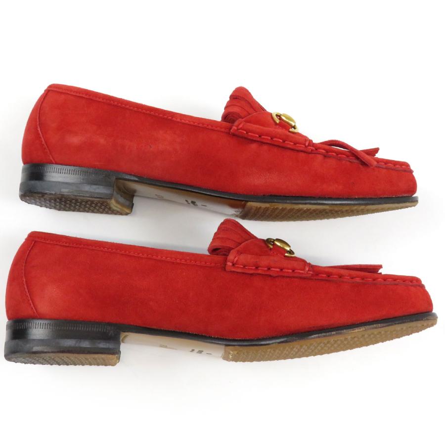 GUCCI（グッチ） ホースビット スウェード ローファー 351305 