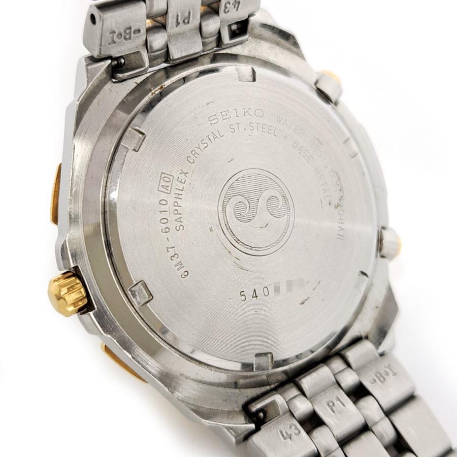 SEIKO（セイコー） ヨットタイマー 6M37-6010 クオーツ ステンレス