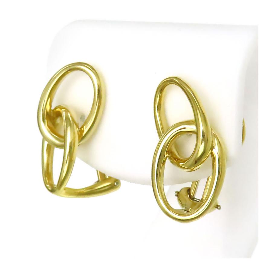 TIFFANY&Co.（ティファニー） ダブルループ イヤリング 750 (K18YG