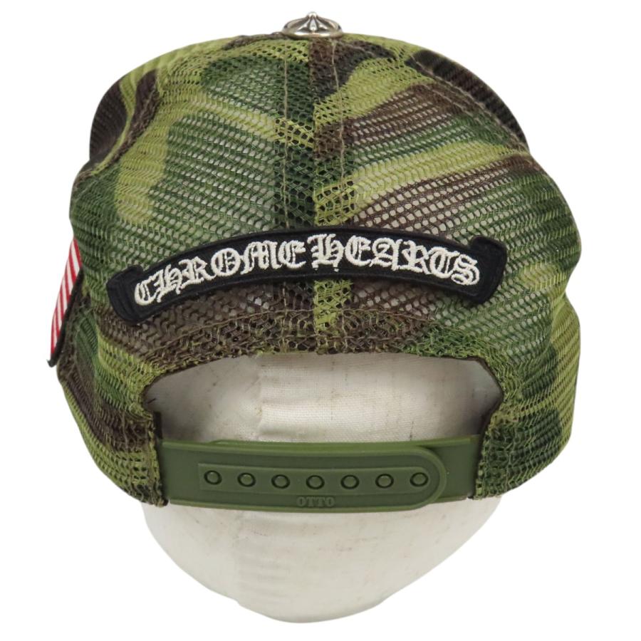 レア♪初期モデル CHROME HEARTS トラッカーキャップ OTTO社製 CHROME HEARTS クロムハーツ 初期 レザー セメタリークロスパッチ