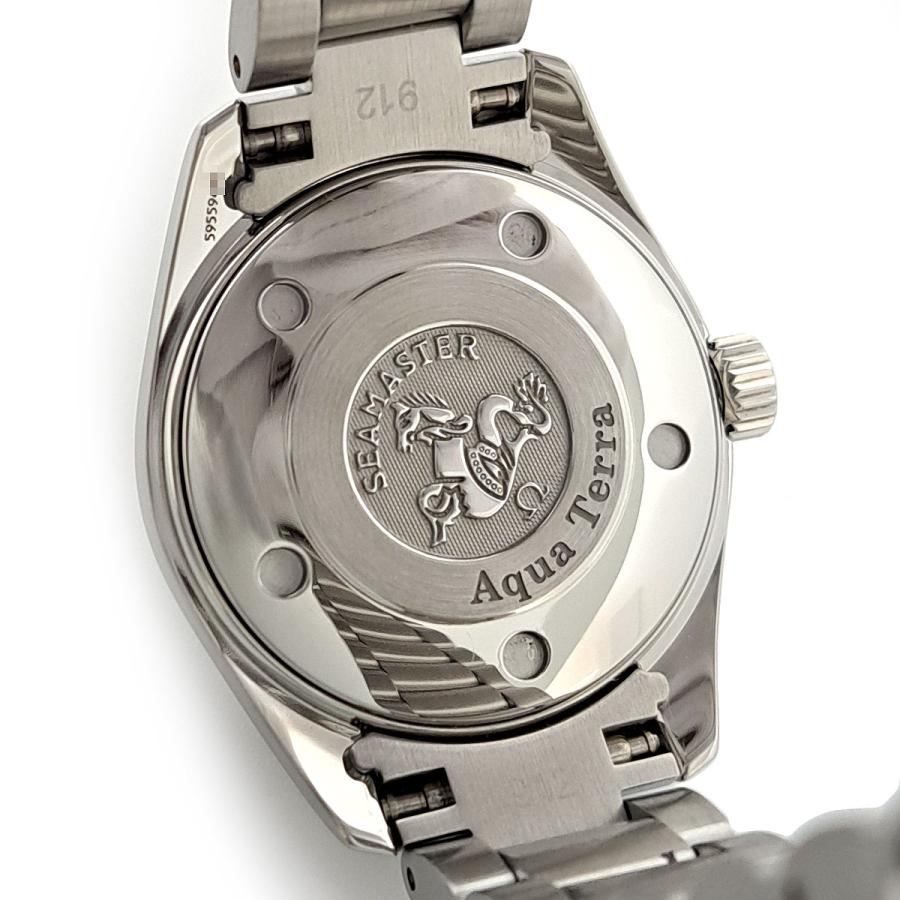 美品 オメガ レディース 2577.50 OMEGA Seamaster Omega Seamaster Aqua Terra Quartz 2577.50 Lady Quartz 29mm for