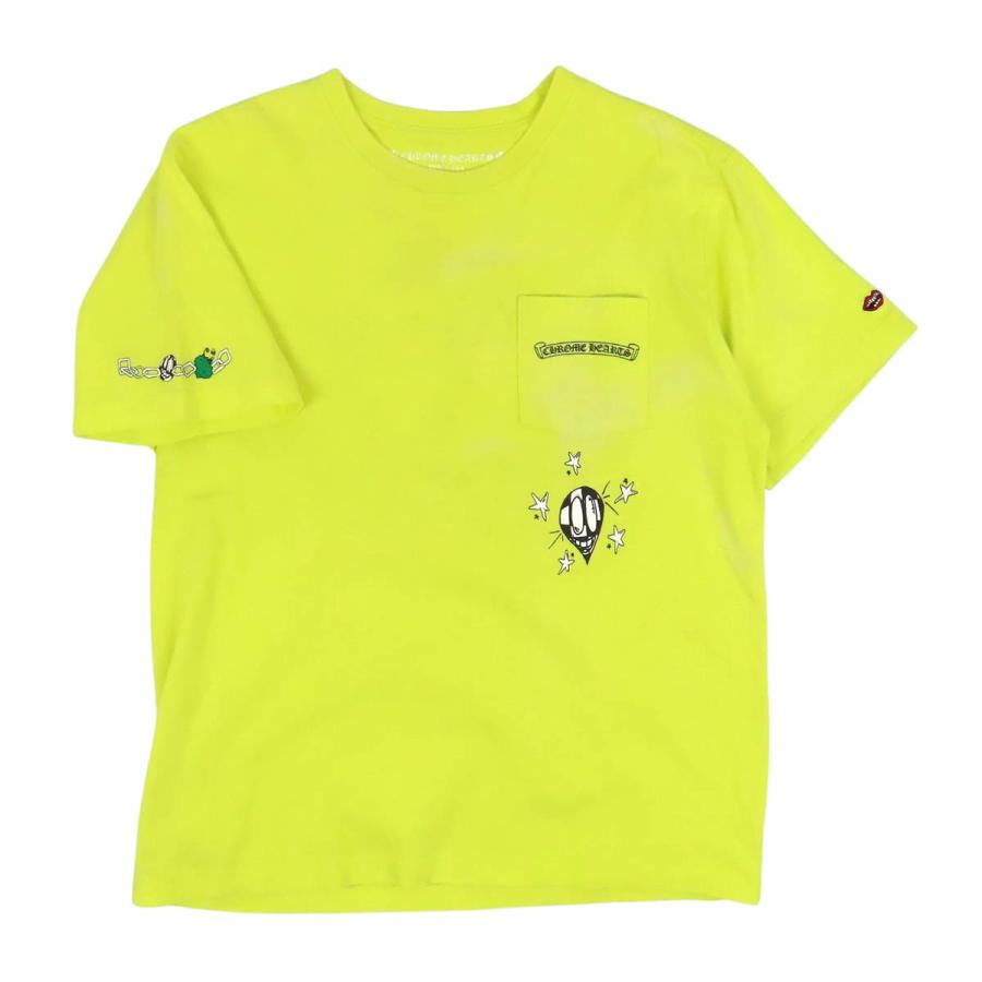 クロムハーツ マッティボーイ チェーンゲーム Tシャツ メンズ イエロー