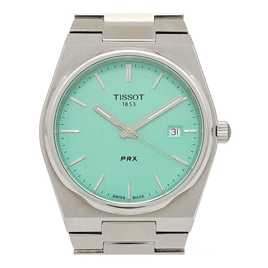 TISSOT（ティソ） PRX ライトグリーン T137.410.11.091.01 クオーツ 