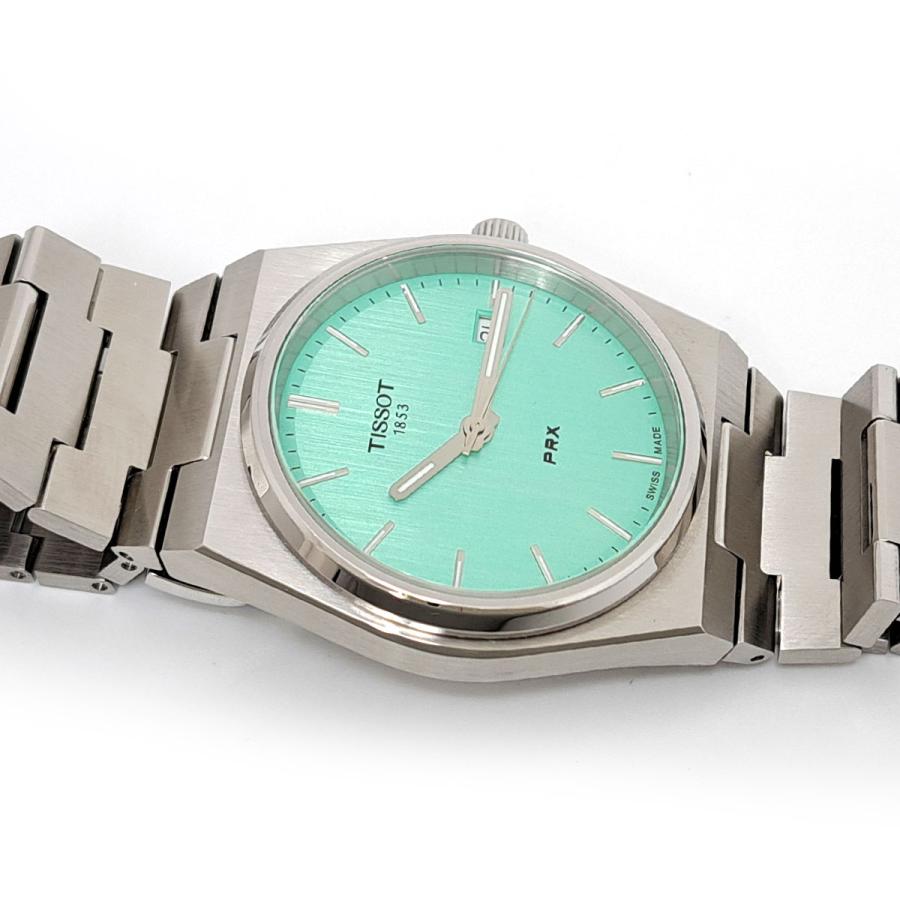 TISSOT（ティソ） PRX ライトグリーン T137.410.11.091.01 クオーツ 