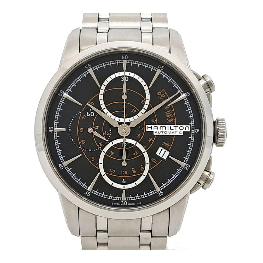 ハミルトン レイルロード クロノグラフ H406560 自動巻き ステンレススティール メンズ HAMILTON 【中古】 【時計】 HAMILTON（ハミルトン） レイルロード クロノグラフ H406560 自動巻き