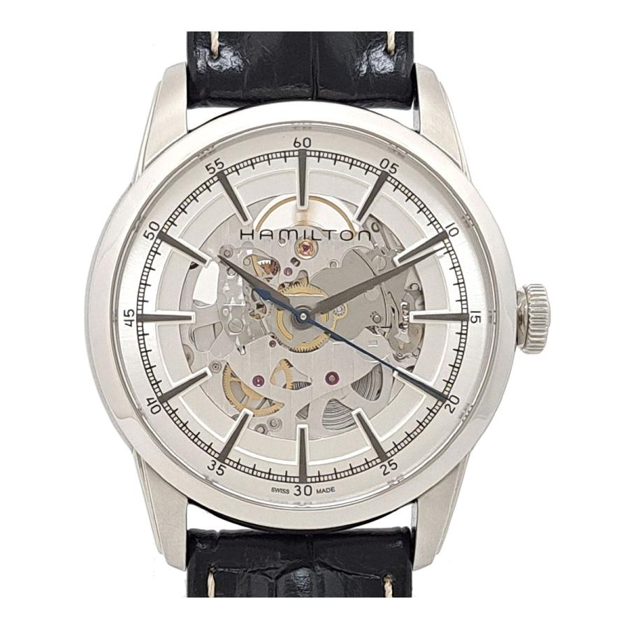 HAMILTON（ハミルトン） レイルロード スケルトン H406550 自動巻き 