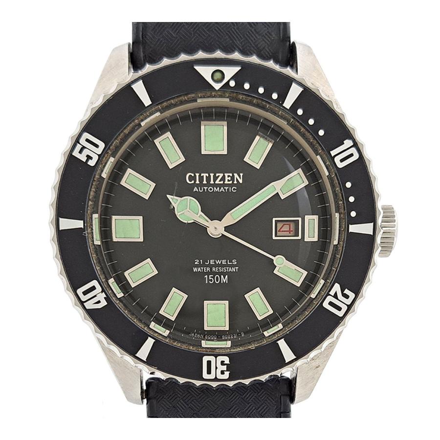 CITIZEN（シチズン） チャレンジダイバー 赤カレンダー 4-600851Y 自動