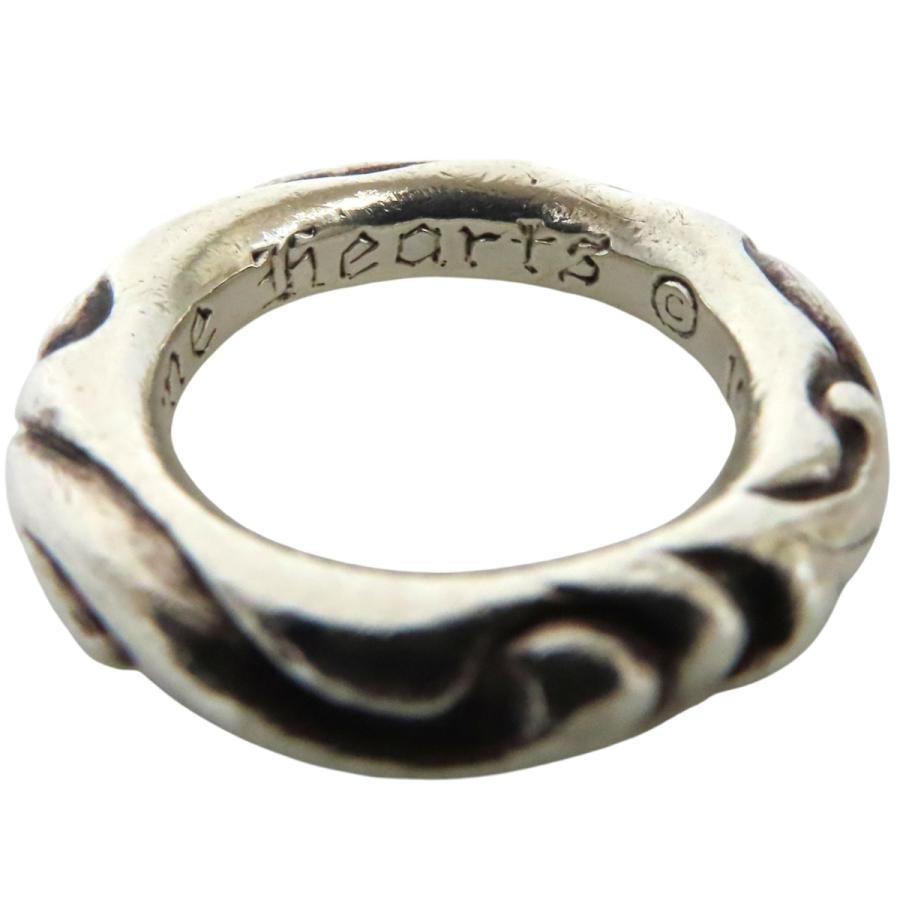 CHROME HEARTS／スクロールバンドリング／SV925／10～11号 クロムハーツ スクロール バンド リング 11号 SV925 ユニセックス