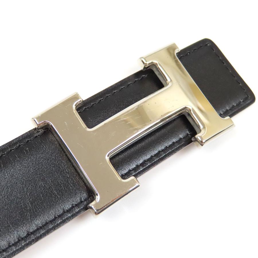 エルメス コンスタンス ベルト リバーシブル 32MM 70 メタル レザー ユニセックス ブラック ブラウン HERMES 【中古】 【アパレル・小物】 HERMES（エルメス） コンスタンス ベルト リバーシブル 32MM 70 メタル