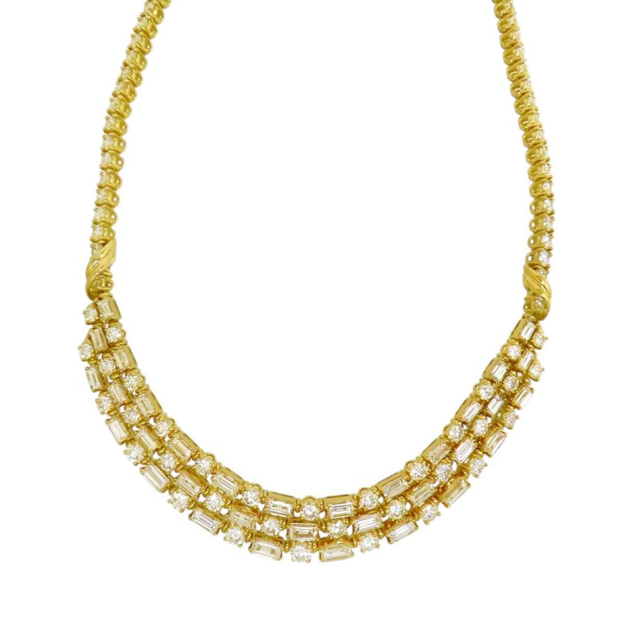 ピアジェ ダイヤモンド ネックレス OR750 (K18YG) レディース PIAGET [美品] 中古 【ジュエリー】の画像
