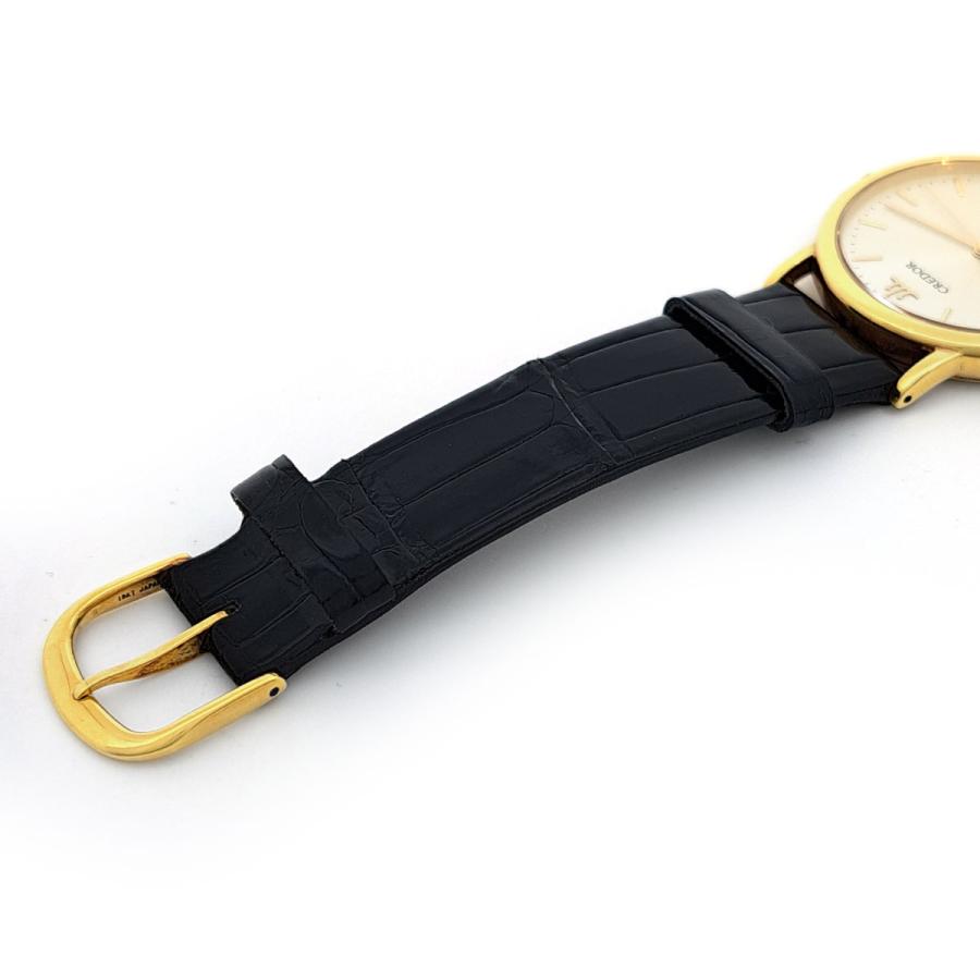 SEIKO（セイコー） クレドール シグノ 8J81-0A00 クオーツ イエロー