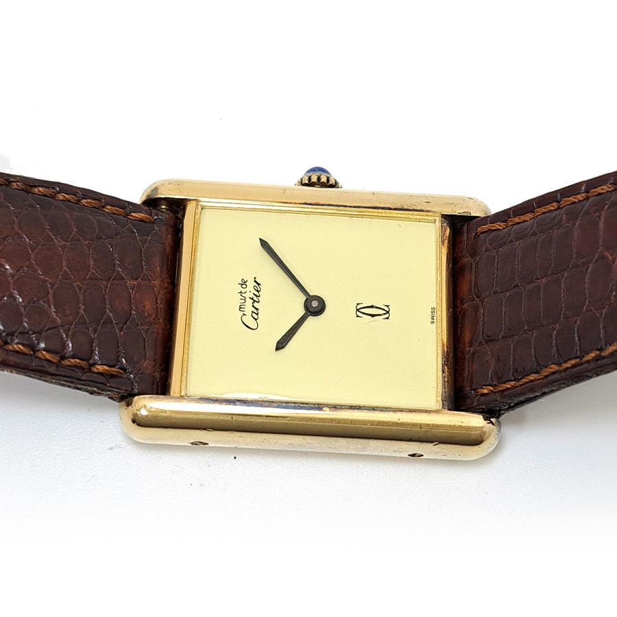 Cartier（カルティエ） タンク ヴェルメイユ 手巻き 手巻き ゴールド