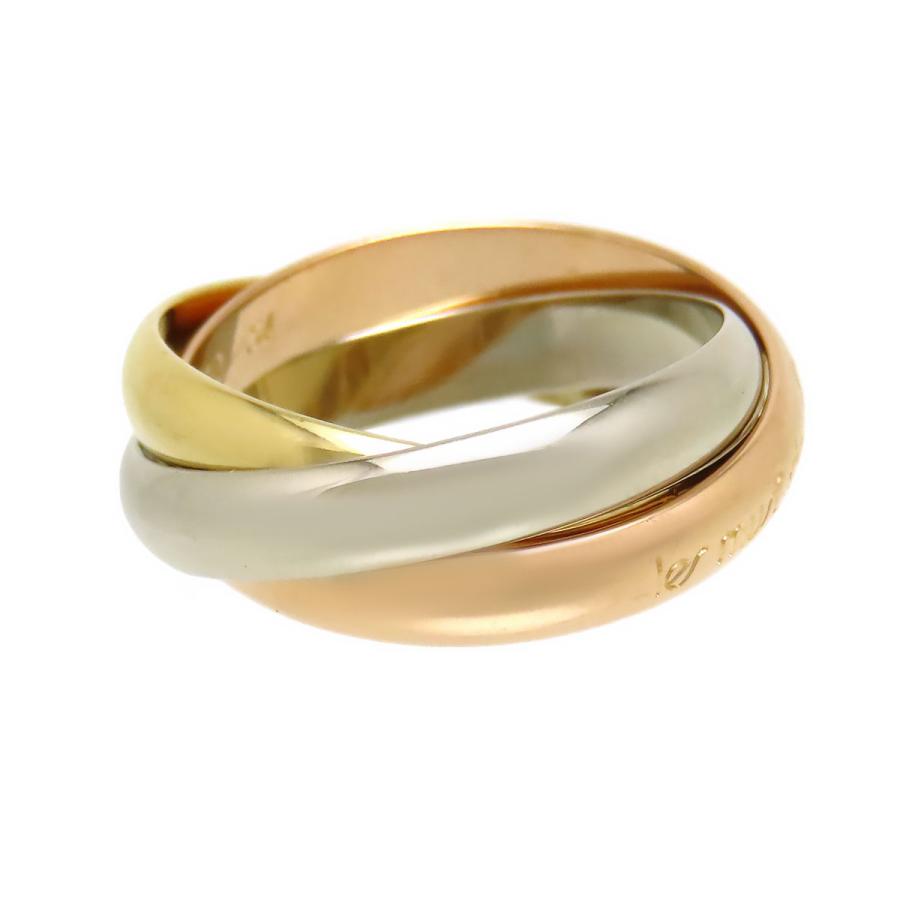 Cartier（カルティエ） トリニティ リング #54 750 (K18YG K18WG K18PG 