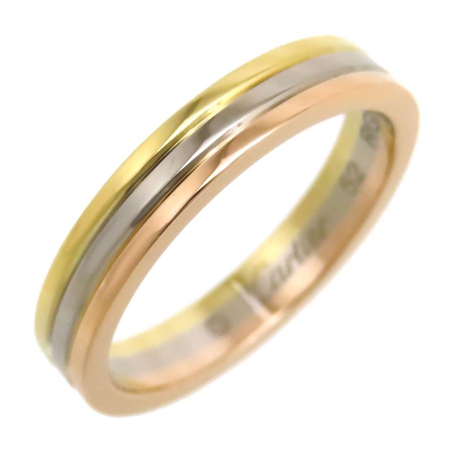 Cartier（カルティエ） スリーゴールド ウェディングバンドリング #52 