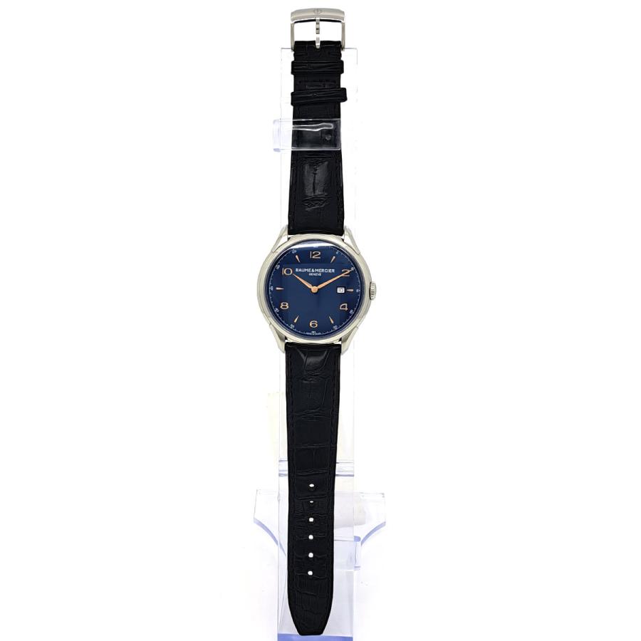 ボーム＆メルシエ クリフトン M0A10420 クオーツ ステンレススティール メンズ Baume & Mercier 中古 【時計】の画像