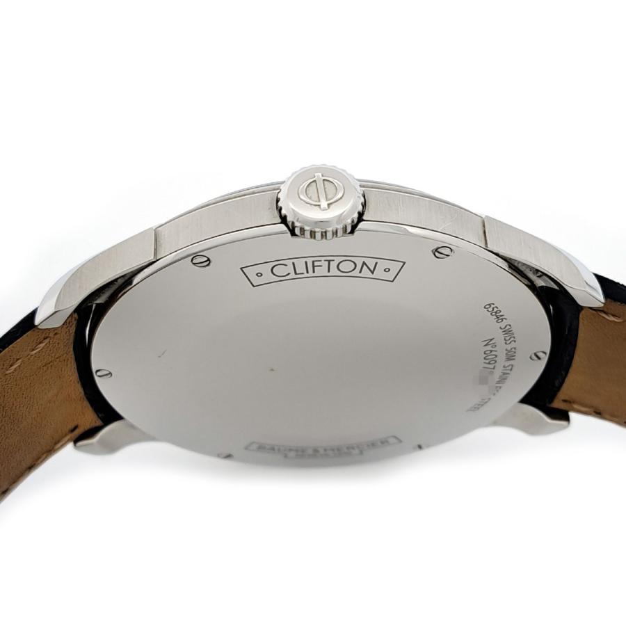 ボーム＆メルシエ クリフトン M0A10420 クオーツ ステンレススティール メンズ Baume & Mercier 中古 【時計】の画像