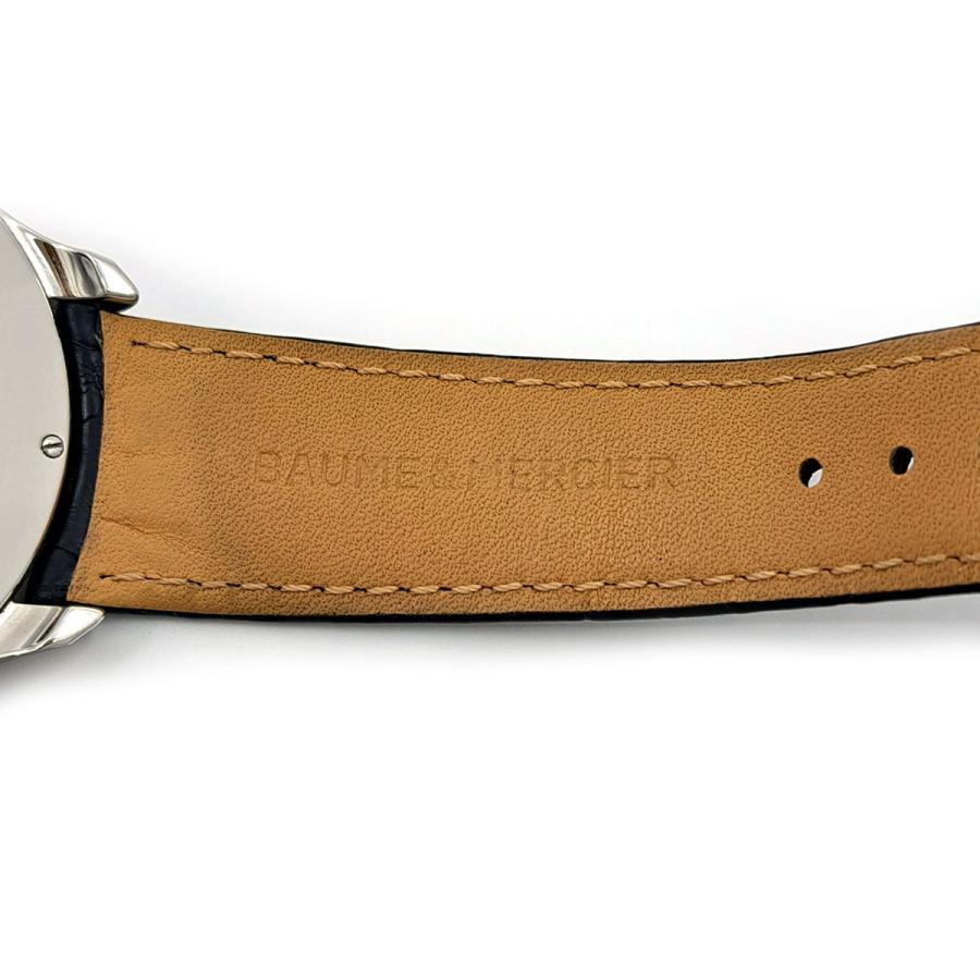 ボーム＆メルシエ クリフトン M0A10420 クオーツ ステンレススティール メンズ Baume & Mercier 中古 【時計】の画像