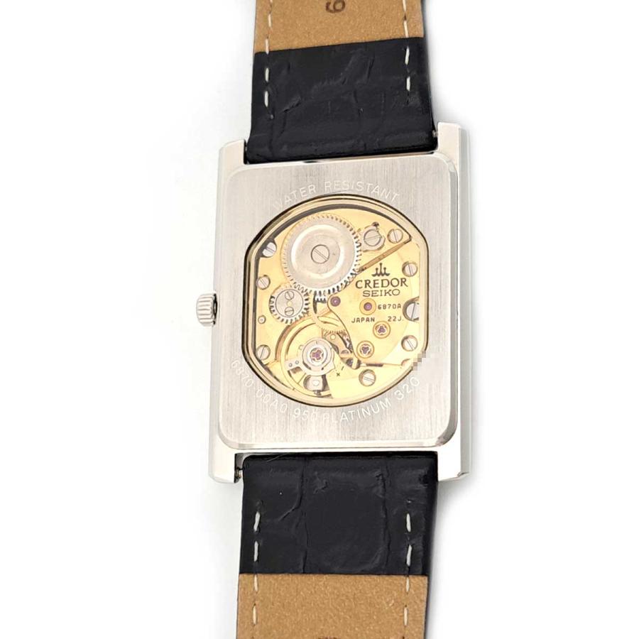 SEIKO（セイコー） クレドール U.T.D. プラチナ Overhauled GBAQ985 手