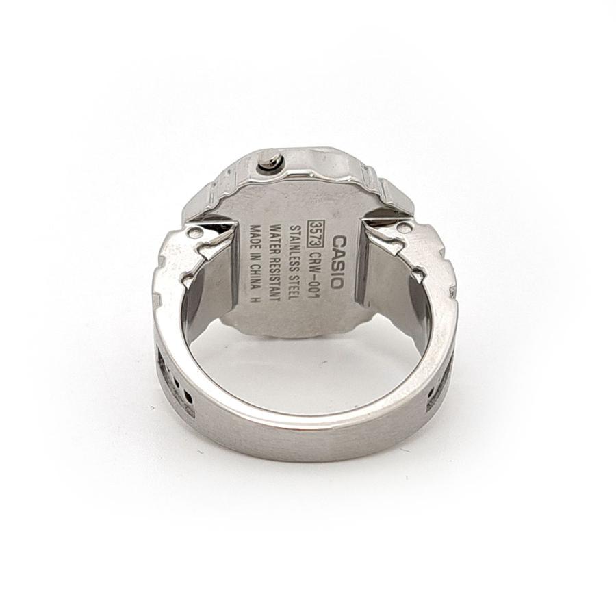 CASIO（カシオ） リングウォッチ CRW-001-1JR クオーツ ステンレス