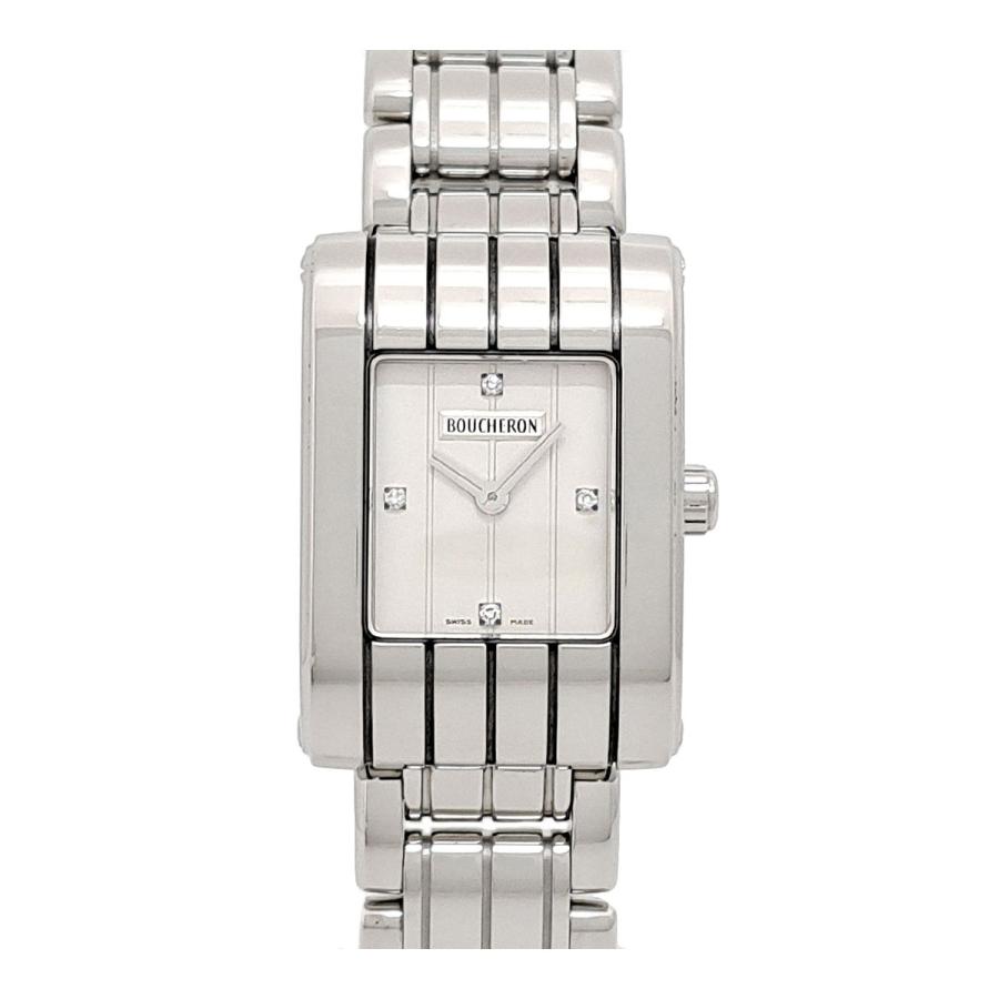 ブシュロン Boucheron リフレ　稼動品 BOUCHERON（ブシュロン） リフレ クオーツ ステンレススティール