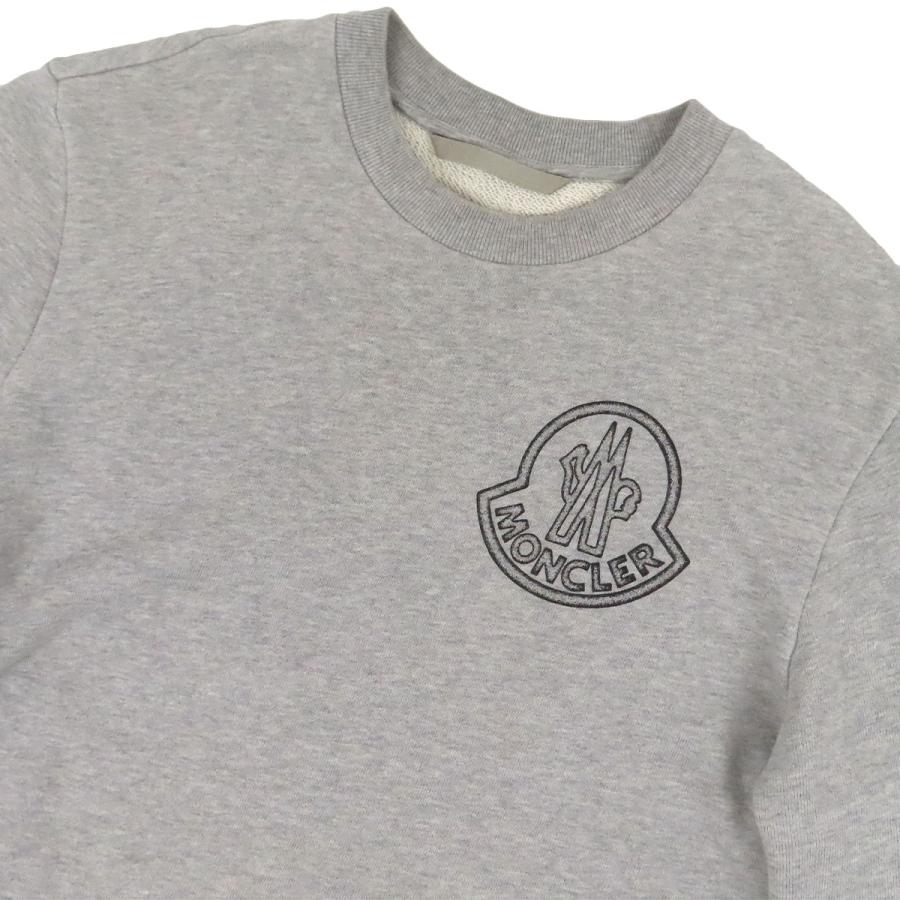 モンクレール ロゴ プリント トレーナー 8G000 51 899V4 メンズ グレー MONCLER 中古 【アパレル・小物】_2