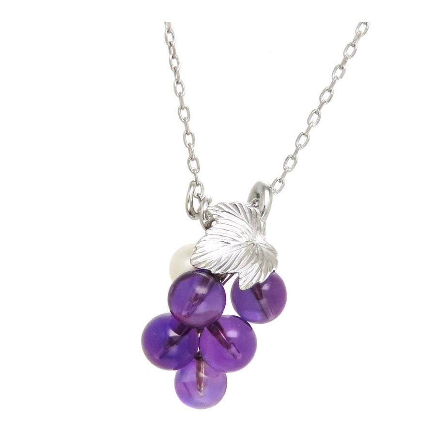 ミキモト　MIKIMOTO ぶどうモチーフ ネックレス MIKIMOTO（ミキモト） ブドウモチーフ ネックレス K18 (K18WG