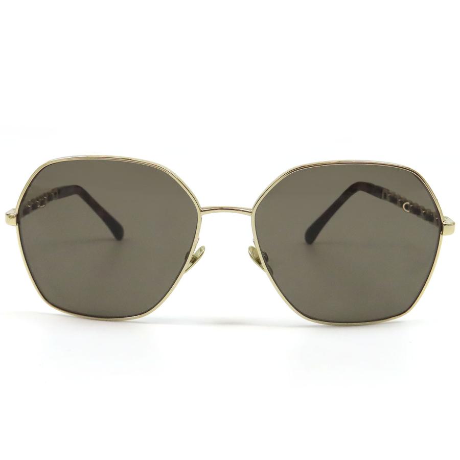 美品　シャネル CHANEL サングラス 4275-Q チェーン付 CHANEL（シャネル） ココマーク チェーン サングラス 4275-Q ユニ