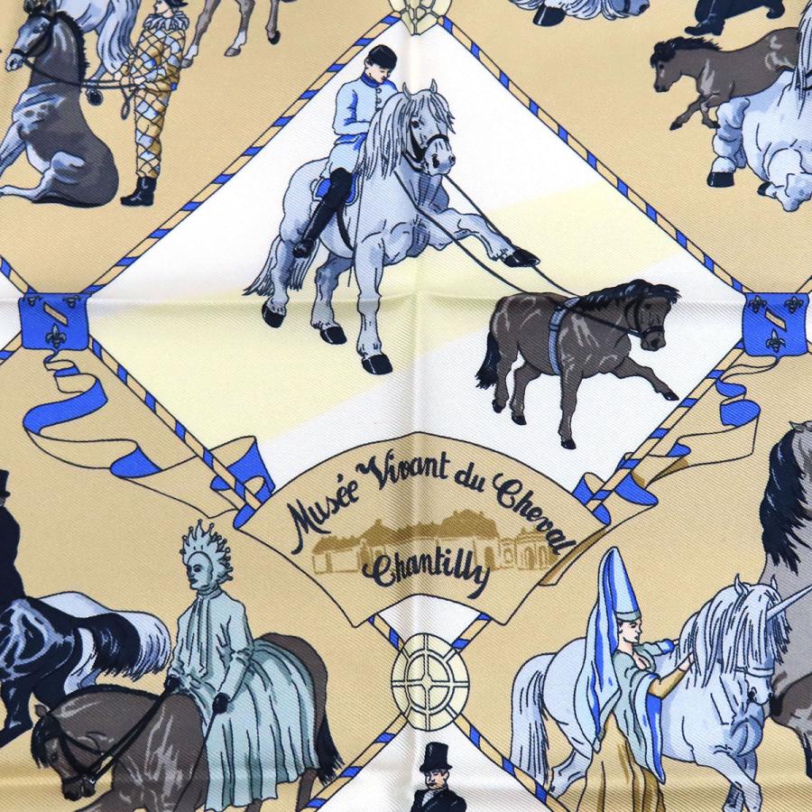 HERMES（エルメス） カレ 45 Musee Vivant du Cheval Chantilly ユニ