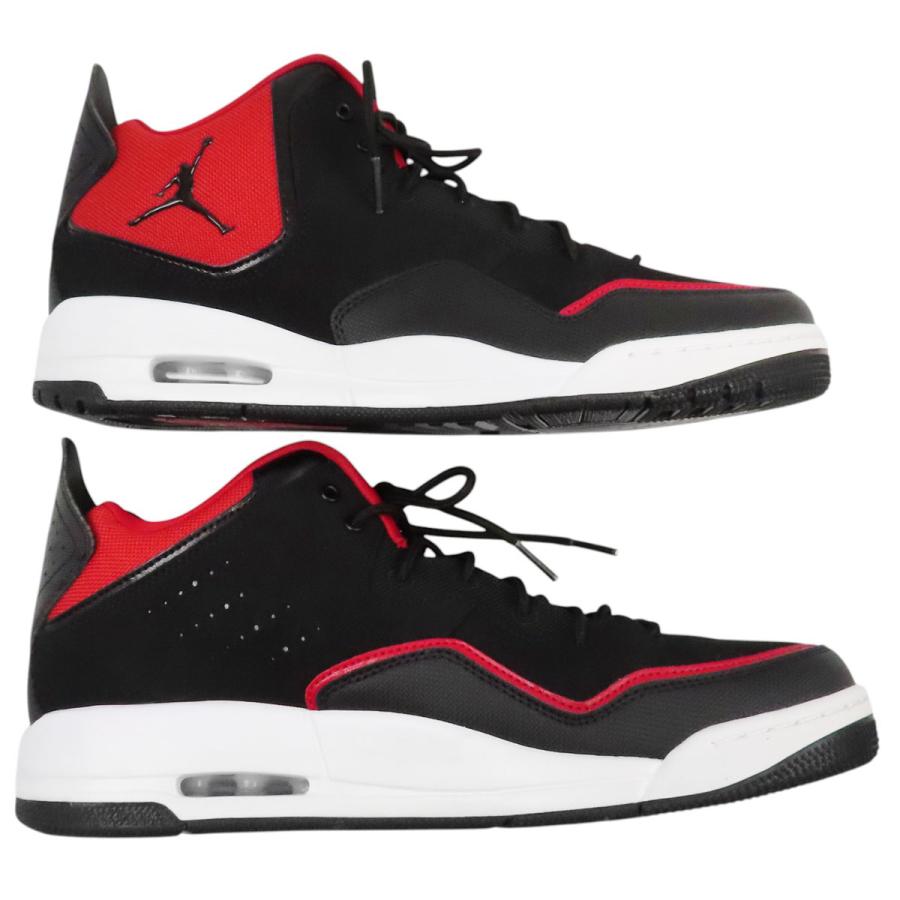 ジョーダンコートサイド23 ブラック/レッド ハイカット バスケットシューズ NIKE（ナイキ） ジョーダン コートサイド 23 スニーカー AR1000-006