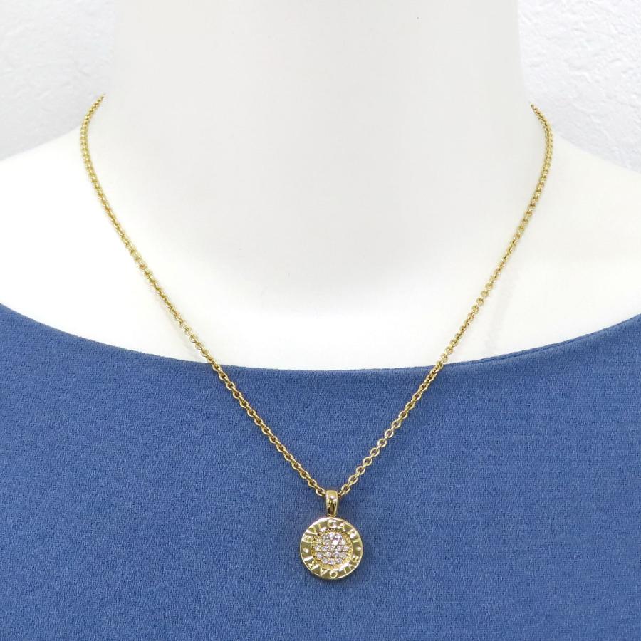 ブルガリ ブルガリブルガリ ダイヤモンド ネックレス 750 (K18YG) レディース BVLGARI [美品] 中古 【ジュエリー】_3