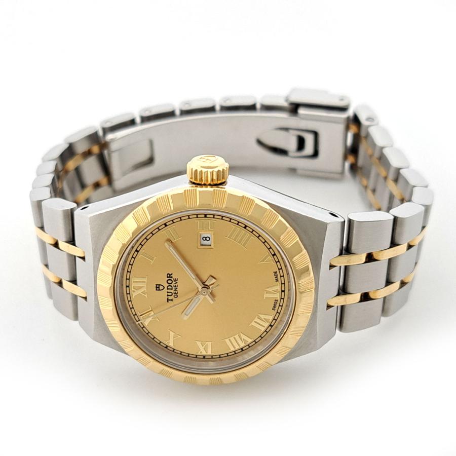 チュードル ロイヤル 28mm 28303 レディース 腕時計【Aランク】【中古】 TUDOR（チューダー） ロイヤル デイト 28303 自動巻き ステンレス