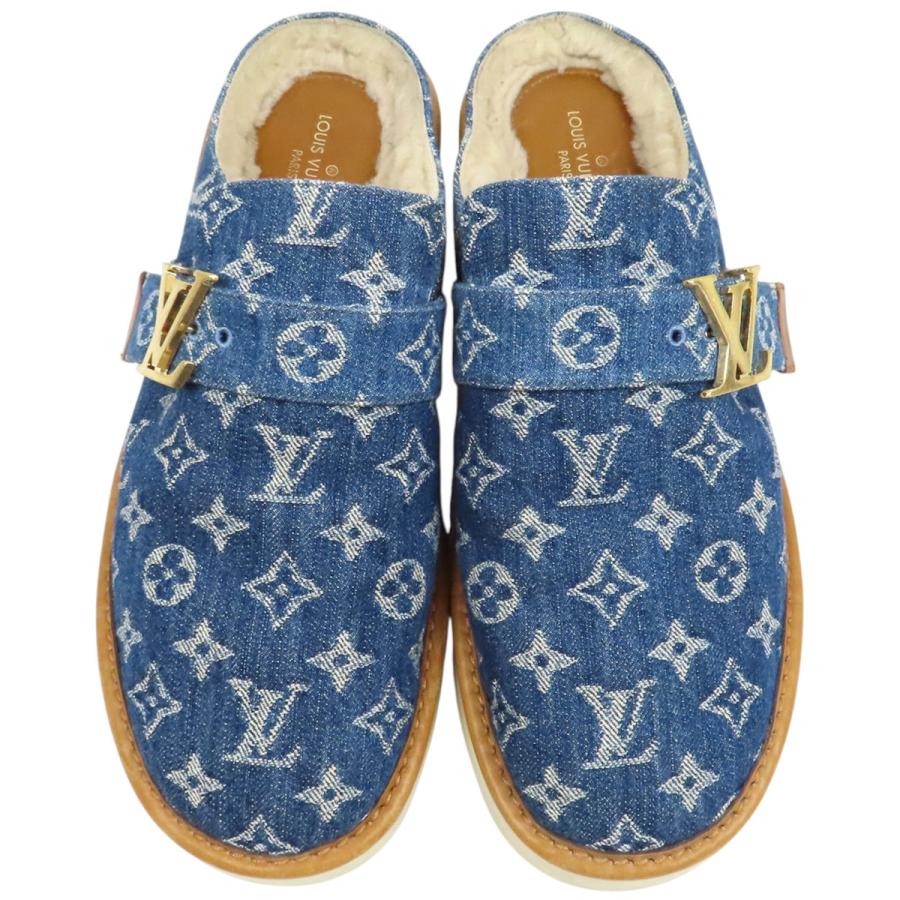専用　Louis Vuitton　ルイヴィトン　NIGOコラボ　デニム ルイヴィトン NIGOコラボ キーポル XS ブルー/ネイビー M81011