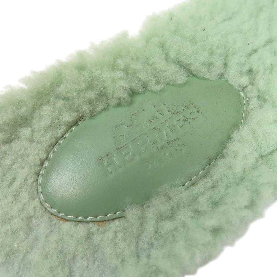 HERMES（エルメス） オラン ボア サンダル レディース グリーン 中古