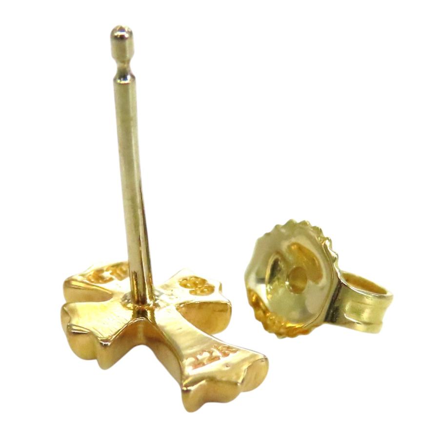 クロムハーツ 22k No2 CHクロススタッド ダイヤ ピアス ゴー CHROME HEARTS（クロムハーツ） 【純正ダイヤ】CHROME HEARTS 22K CH