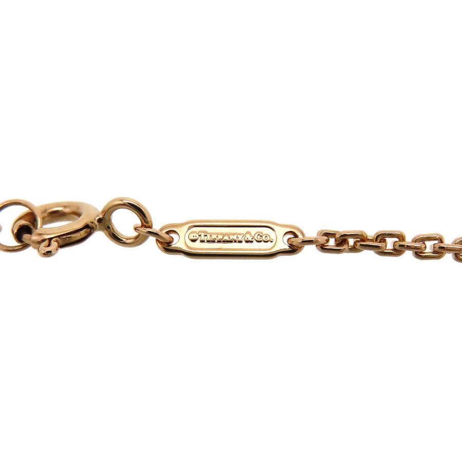 ティファニー ハードウェア ダブルリンク ネックレス スモール Au750 (K18PG) レディース TIFFANY&Co. [美品] 中古 【ジュエリー】_4