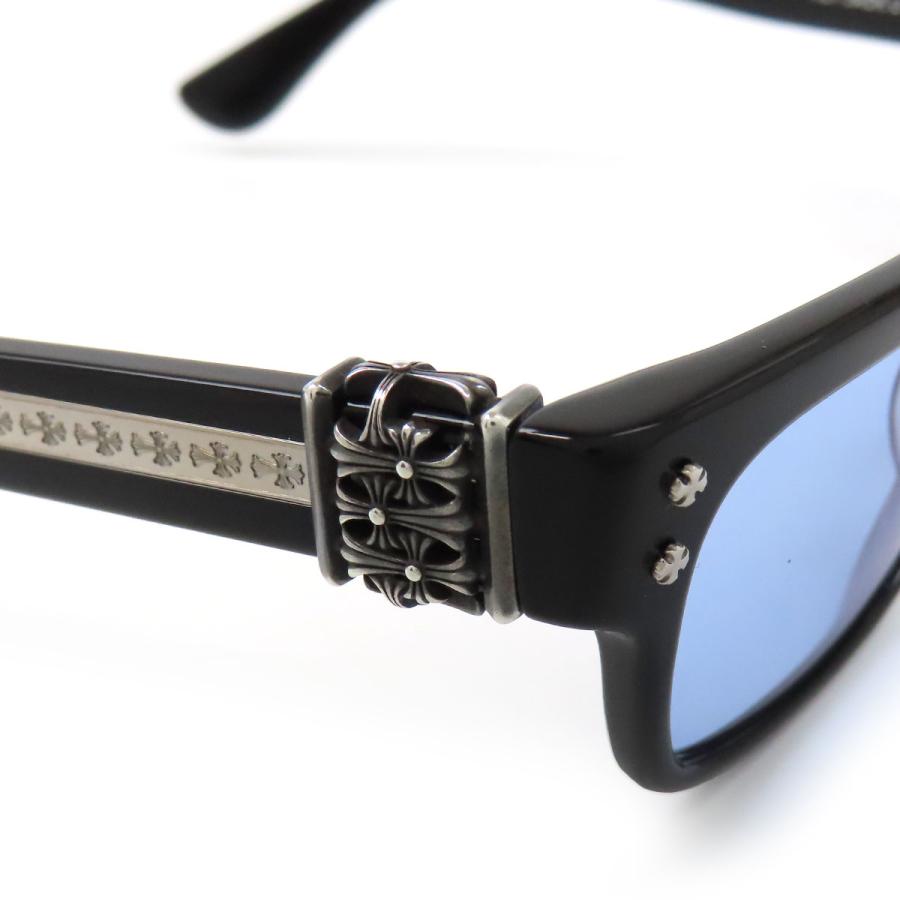 クロムハーツ HEY JACK U LATE I アイウェア ユニセックス ブラウン系 CHROME HEARTS 【中古】 【アパレル・小物】 クロムハーツ HEY JACK U LATE A サングラス ユニセックス ブラック