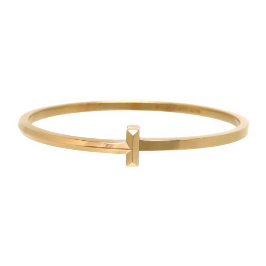 TIFFANY&Co.（ティファニー） Tワン ヒンジ バングル ナロー #17 Au750