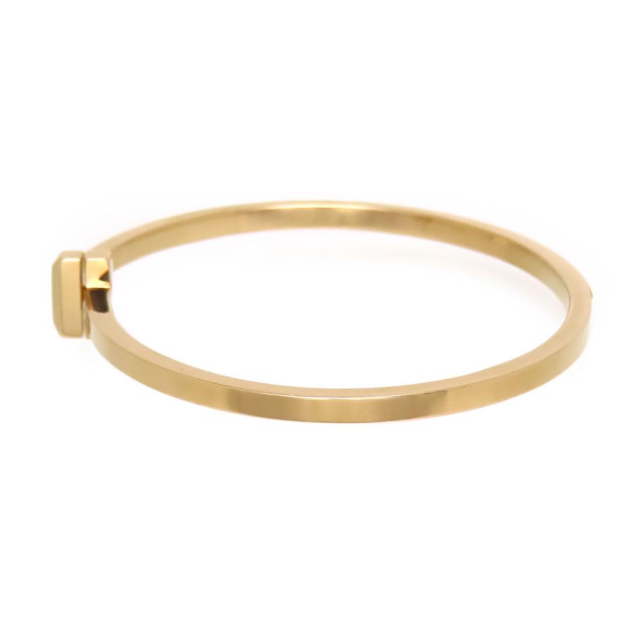 TIFFANY&Co.（ティファニー） Tワン ヒンジ バングル ナロー #17 Au750